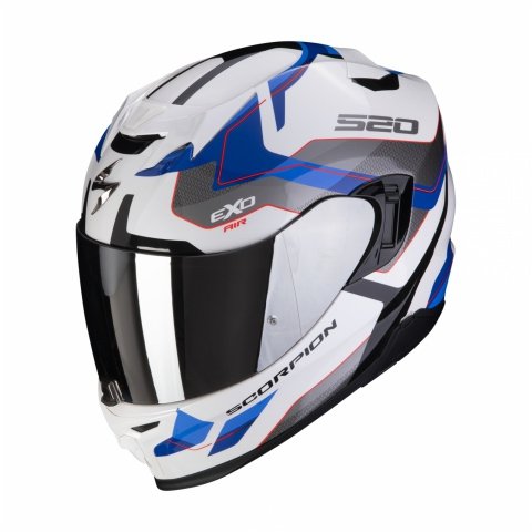 SCORPION KASK INTEGRALNY EXO-520 AIR ELAN WHITE-BL