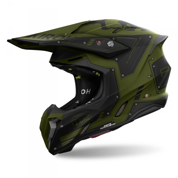 AIROH KASK  OFF-ROAD TWIST 3 MILITARY MATT