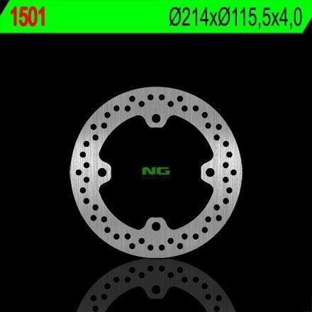 NG1501 TARCZA HAMULCOWA CAN-AM COMMANDER 800/1000 '11-'14, MAVERICK 1000 '13-'14 (241X115,5X4) (4X11,5MM)