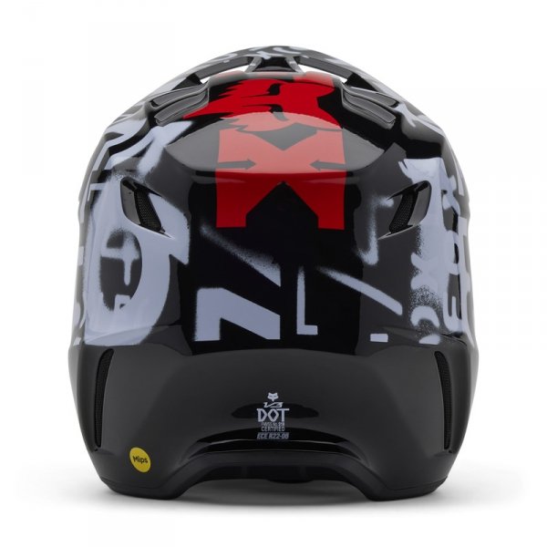 FOX KASK OFF-ROAD V3 SEVENTY4 BLACK