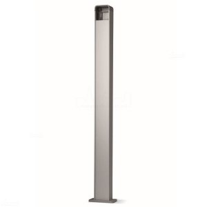 PPK kolumna aluminiowa do serii EKS, EDS, ETP, wys. 100 cm, srebrna