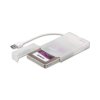 Obudowa USB 3.0 dysku 2,5 i-tec MySafe USB Type-A 3.2 Gen 1 (3.1 Gen 1) 5 Gbit/s Biała