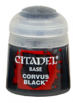 Farba Citadel Base: Corvus Black 12ml