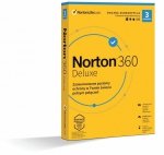 Oprogramowanie NORTON 360 Delux 25GB PL 1 użytkownik, 3 urządzenia, 1 rok