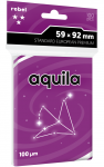 Koszulki na karty Rebel (59x92 mm) Aquila Premium, 100 sztuk