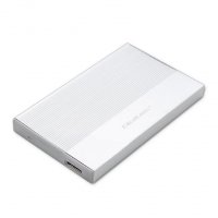 Obudowa/kieszeń Qoltec na dysk SSD HDD 2.5 | SATA | USB 3.0 | Super speed 5Gb/s | 2TB | Srebrny 
