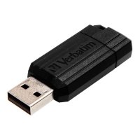 Pendrive Verbatim PinStripe 128GB USB 2.0 Black 