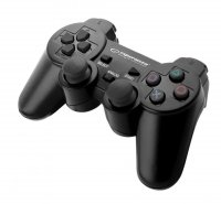 Gamepad PS3/PC USB Esperanza Trooper czarny - USZ OPAK 