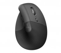 Mysz bezprzewodowa Logitech pionowa ergonomiczna Lift Grafitowa - OTW OPAK 