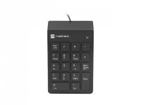 Klawiatura Natec Goby 2 numeryczna USB 18 klawiszy czarna - USZ OPAK 
