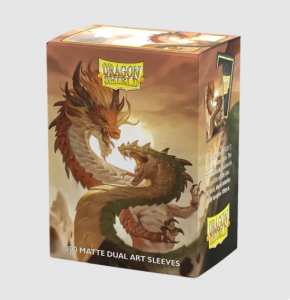 Koszulki Dragon Shield Sleeves - Standard size - Matte Dual Art - Wood Snake 2025 (100 Sleeves)