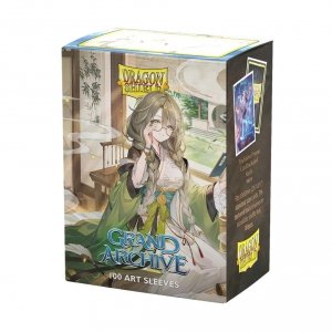  Dragon Shield Grand Archive Matte Art Sleeves - Kongming, Wayward Maven (100 Sleeves)
