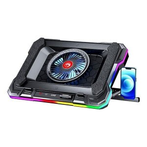 Podstawa chłodząca pod notebooka 19 Marvo ATLAS 43 HUB, RGB, regulacja wysokości