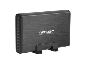 Obudowa na dysk HDD/SSD Natec RHINO USB 3.0 3.5 ALU Black Slim