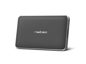 Obudowa na dysk HDD/SSD Natec Oyster Pro 2,5 USB 3.0 aluminium czarna slim