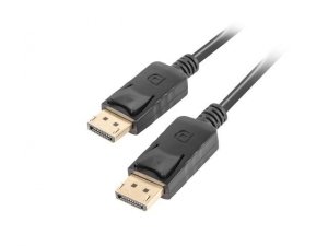 Kabel DisplayPort Lanberg M/M 5m 4K v1.2 czarny