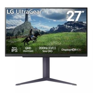 Monitor LG 27 UltraGear 27GS85Q-B Nano IPS QHD 200Hz 2xHDMI DP 3xUSB