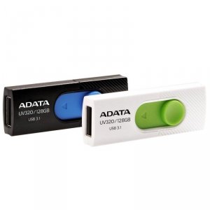 Pendrive ADATA UV320 64GB USB 2.0 white-green