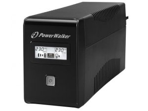 Zasilacz awaryjny UPS Power Walker Line-Interactive 850VA 2xSCHUKO RJ11 USB LCD