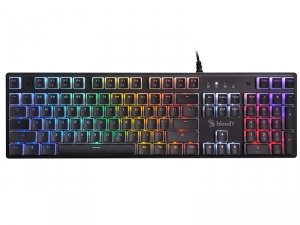 Klawiatura przewodowa A4tech Bloody S520N Pudding Black (BLMS Blue Switch) mechaniczna