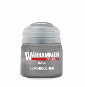 Farba Warhammer Colour Base: Leadbelcher 12ml (Citadel)
