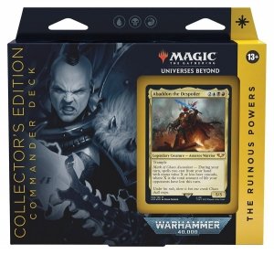 MTG - Universes Beyond: Warhammer 40,000 Collector’s Edition Commander Deck - The Ruinous Powers