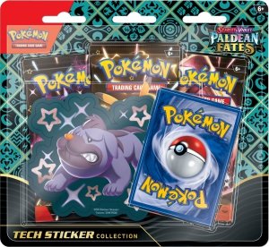 Pokémon TCG: Paldean Fates Tech Sticker BUNDLE - Maschiff