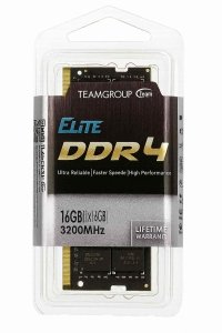 Pamięć SODIMM DDR4 16GB (1x16GB) 3200MHz CL22 1,2V Team Group Elite