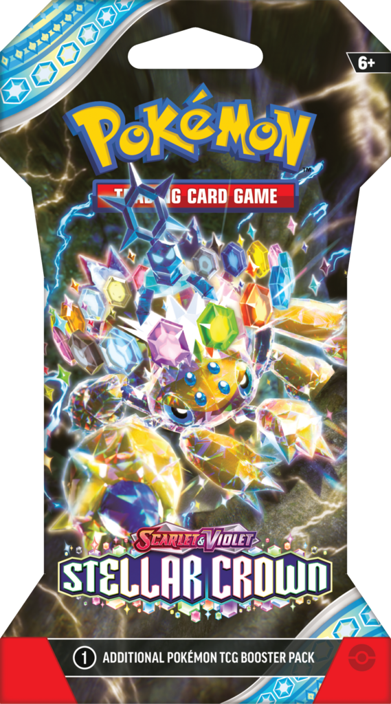 Pokémon TCG: Scarlet &amp; Violet - Stellar Crown - Sleeved Booster