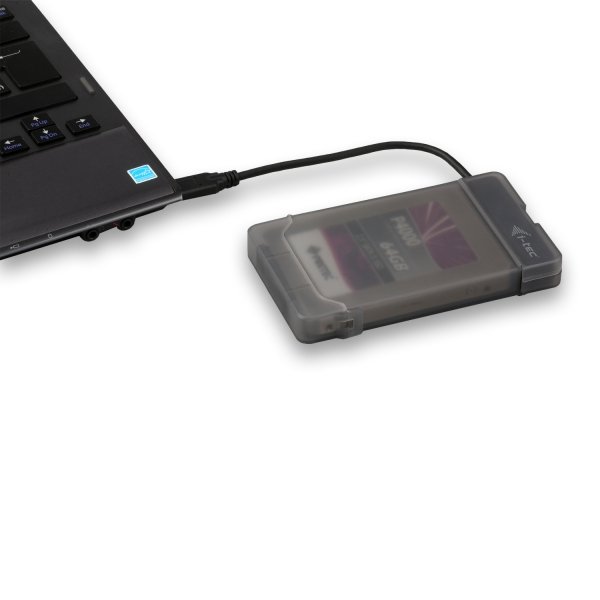 Obudowa USB 3.0 dysku 2,5&quot; i-tec MySafe USB Type-A 3.2 Gen 1 (3.1 Gen 1) 5 Gbit/s