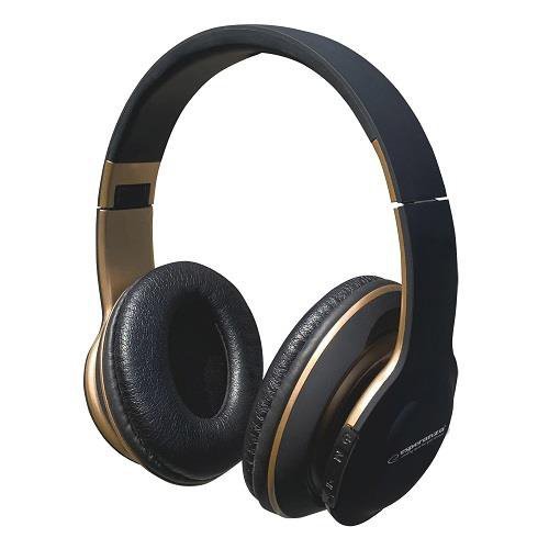 Słuchawki z mikrofonem Esperanza &quot;Shange&quot; bluetooth czarne