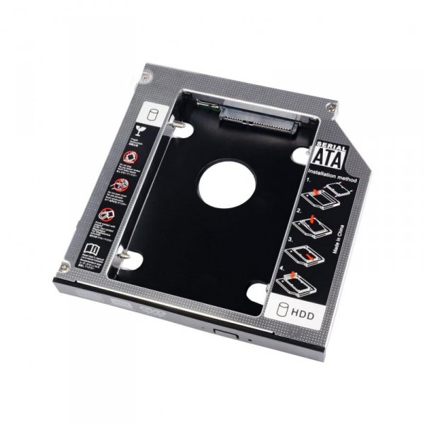 Ramka do dysków twardych Akyga AK-CA-56 HDD 2.5&quot; w miejsce DVD Slim 13mm