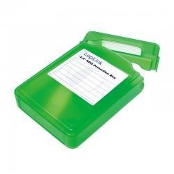 Pudełko ochronne na HDD LogiLink UA0133 3,5&quot; zielone