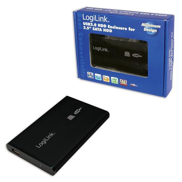 Obudowa na dysk LogiLink UA0041B 2,5&quot; SATA HDD USB 2.0