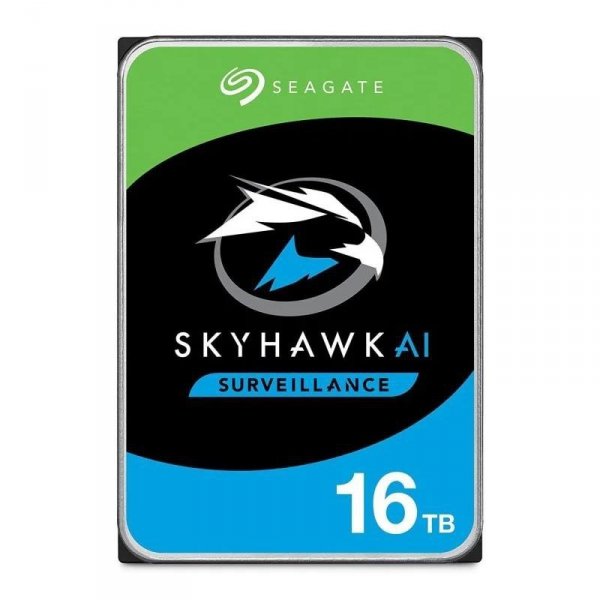 Dysk SEAGATE SkyHawk AI ST16000VE004 16TB 3,5&quot; 512MB SATA III