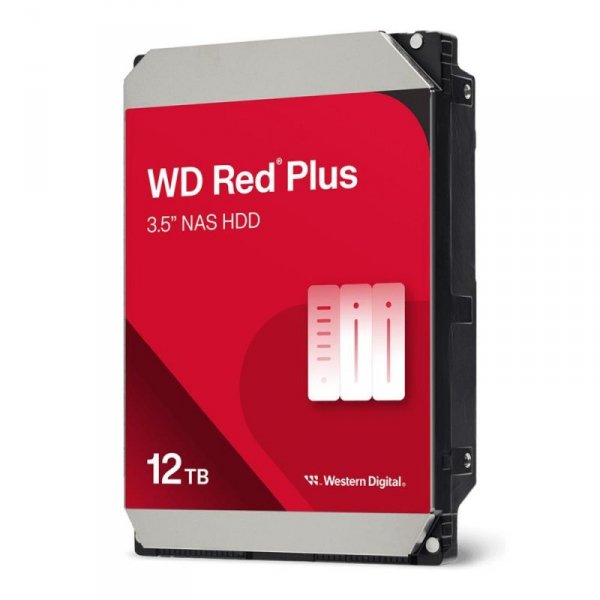 Dysk WD Red™ Plus WD120EFGX 12TB 3,5&quot; 7200 512MB SATA III