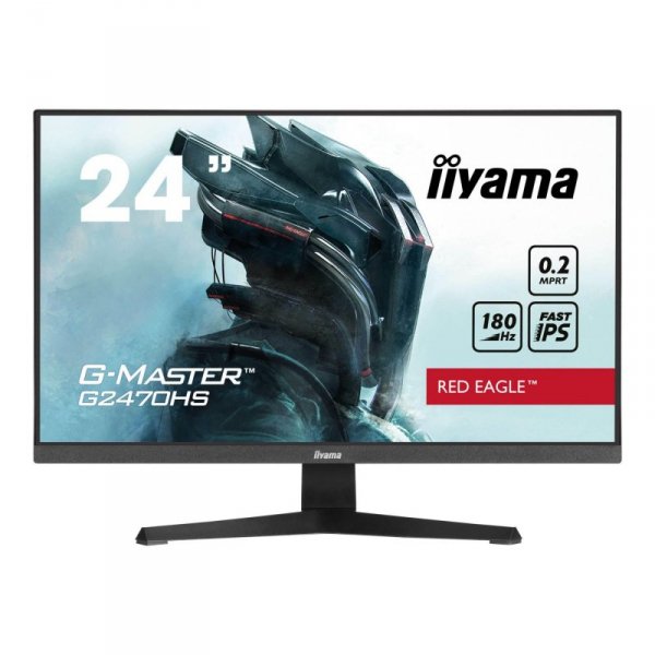 Monitor iiyama 23,8&quot; G-Master G2470HS-B1 Red Eagle Fast IPS FHD 180Hz HDMI DP głośniki