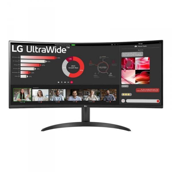 Monitor LG 34&quot; UltraWide 34WR50QK-B WQHD 2xHDMI DP