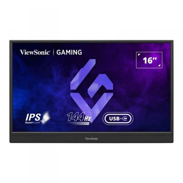 Monitor ViewSonic 16&quot; VX1654 IPS FHD 144Hz MiniHDMI 2xUSB-C głośniki