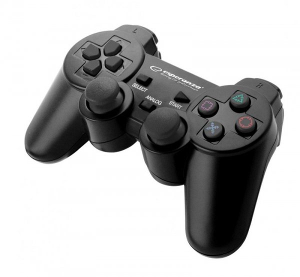 Gamepad PS3/PC USB Esperanza &quot;Trooper&quot; czarny