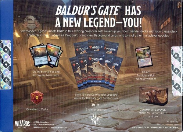 MTG - Commander Legends - Battle for Baldurs Gate - Bundle