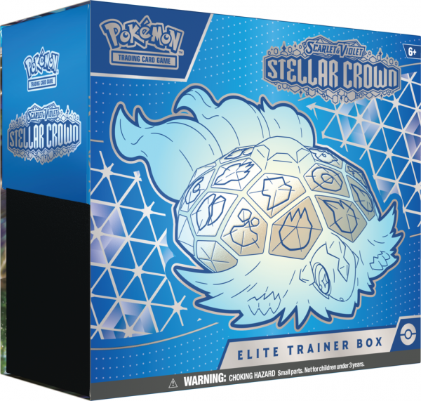 Pokémon TCG: Scarlet &amp; Violet - Stellar Crown - Elite Trainer Box