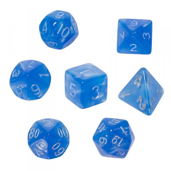 7 kości.Kamienie Księżycowe.Lapis Lazuli.REBEL