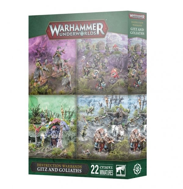 Warhammer Underworlds: Destruction Warbands: Gitz and Goliaths