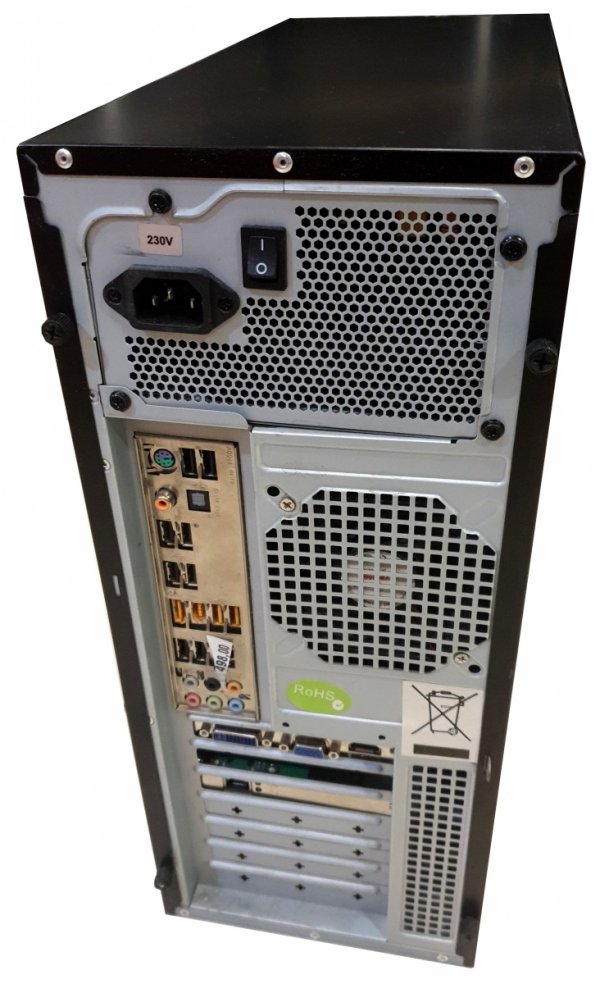 Używany komputer i5-750 2,67 GHz/8GB RAM DDR3/1TB HDD/Napęd DVD-RW/350W