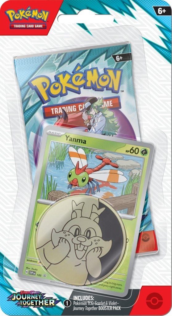 Pokemon TCG: Scarlet &amp; Violet - Journey Together - Checklane Blister - Yanma