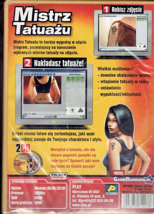 MISTRZ TATUAŻU PC