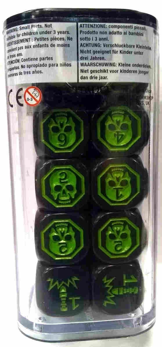 Warhammer 40000(8th) COMMAND DICE tył