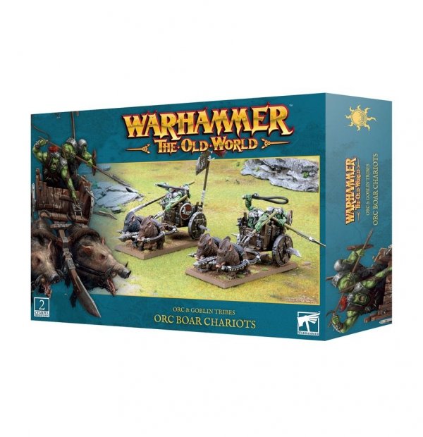 Orc And Goblin Tribes: Orc Boar Chariots