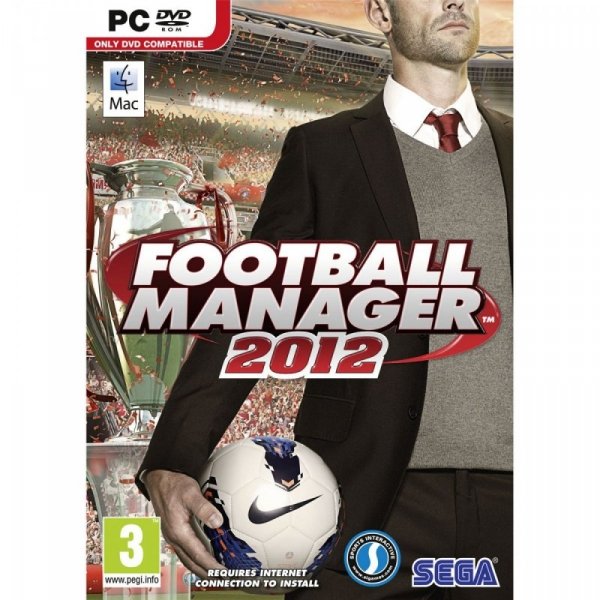 FOOTBALL MANAGER 2012 PC DVD